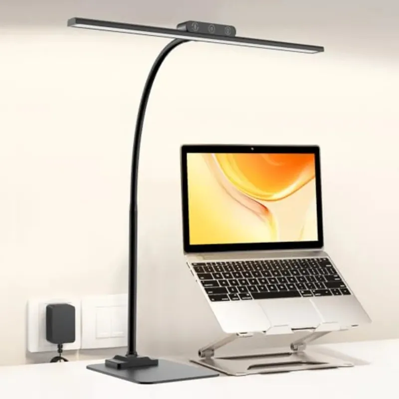 LED Desk Lamp with Base Bright Desk Lights for Home Office