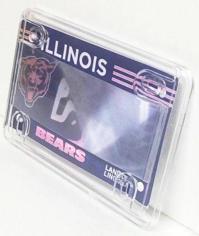 Motorcycle 1st Gen. Phantom Tag Protector Clear License Plate Privacy Shield