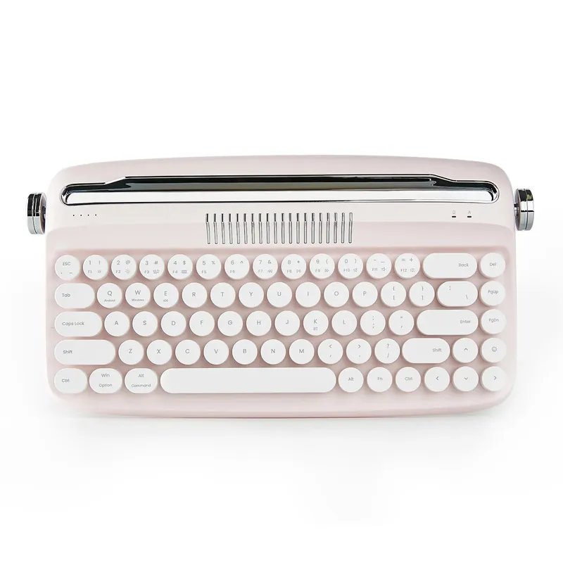 YUNZII B307 Wireless Keyboard, Retro Typewriter Aesthetic Keyboards