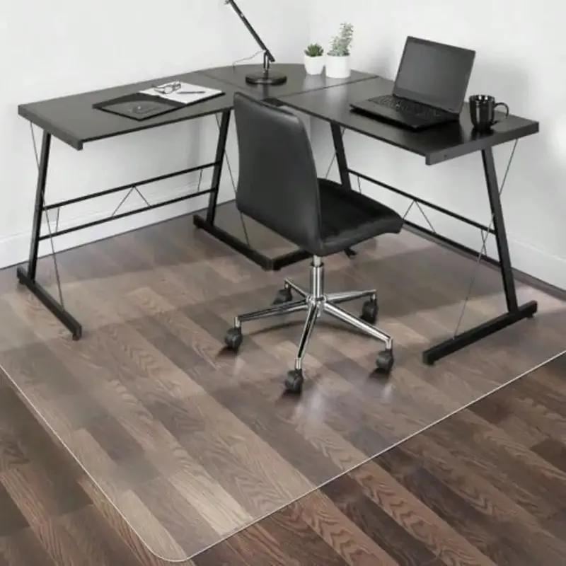 Office Chair Mat for Hard Floors 63" x 51" Large Chair Mat for Hardwood Floors