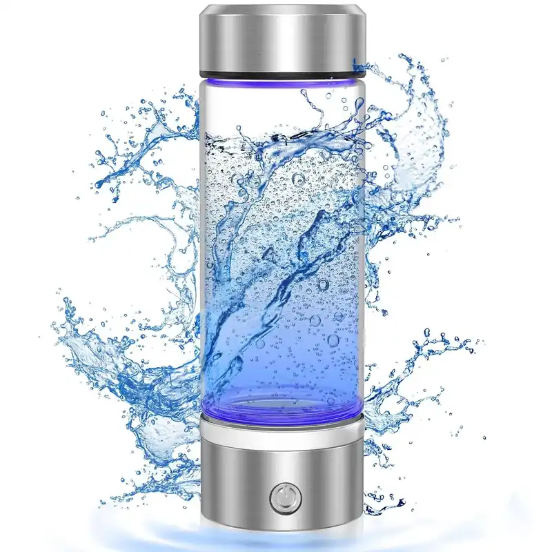 Hydrogen Water Bottle Generator, Portable Rechargeable 3-Minute Infusion for Home