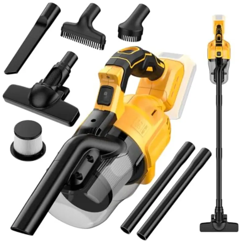 Cordless Vacuum Cleaner for Dewalt 20V Battery with Washable HEPA Filter