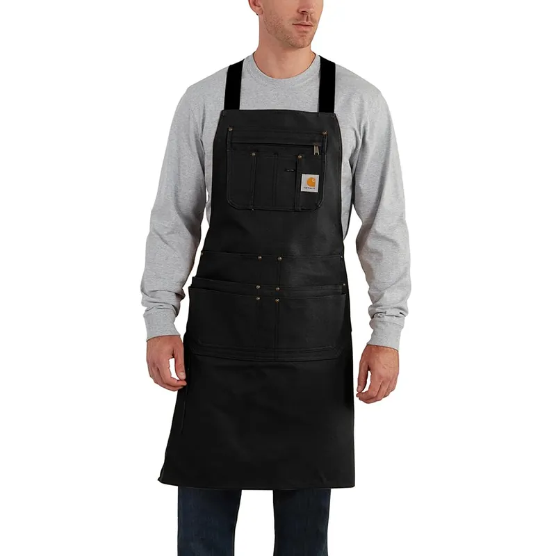 Carhartt Men‘s Firm Duck Apron, Black, One Size