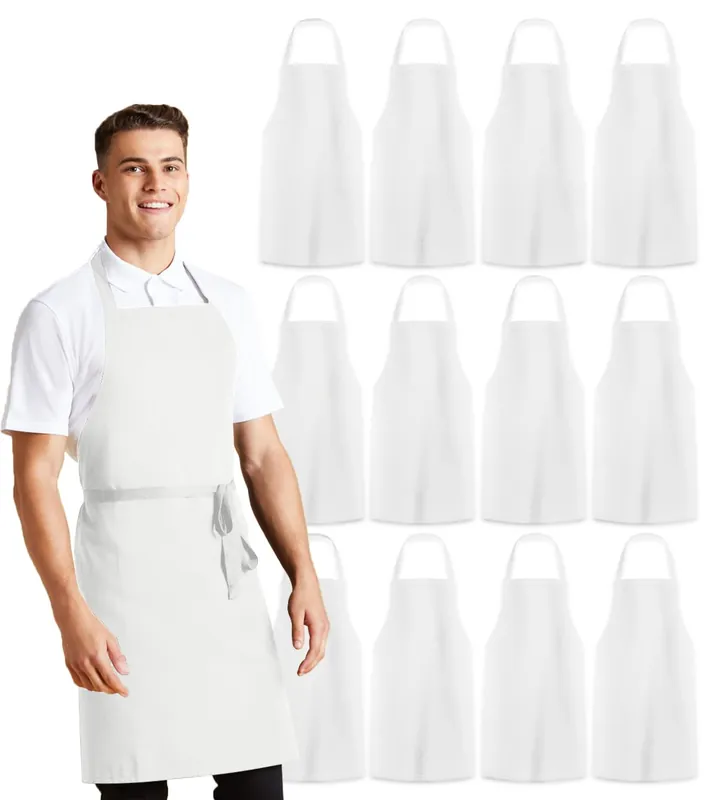 white apron for women white aprons for adults chef apron for men grilling aprons for men