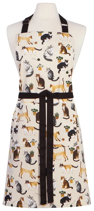 Now Designs Cat Collective Chef‘s Kitchen Apron, 28 x 32 in