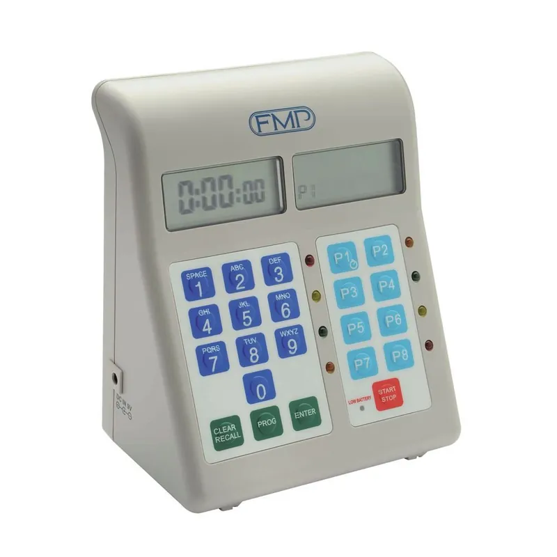 FMP 151-8800 Digital Kitchen Timer – 8-in-1 Battery Operated Digital Timer for Kitchen, Cooking, Restaurant, Classroom – Countdown & Count-Up Function for Home Use