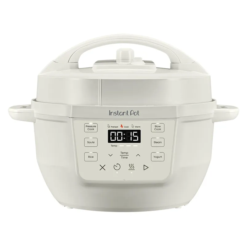 Instant Pot 4QT RIO Mini 7-in-1 Multi-Cooker, Pressure Cooker, Slow cook, Sauté, Steam, Rice Maker, Yogurt, & Warmer, Sea Salt, 4 Quarts