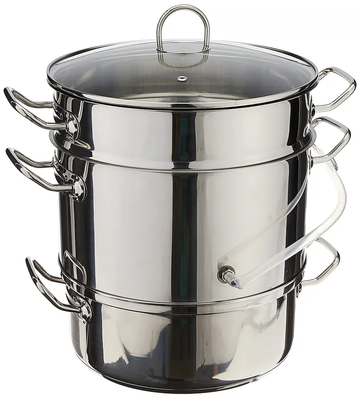 Norpro 619 Stainless Steel Steamer/Juicer