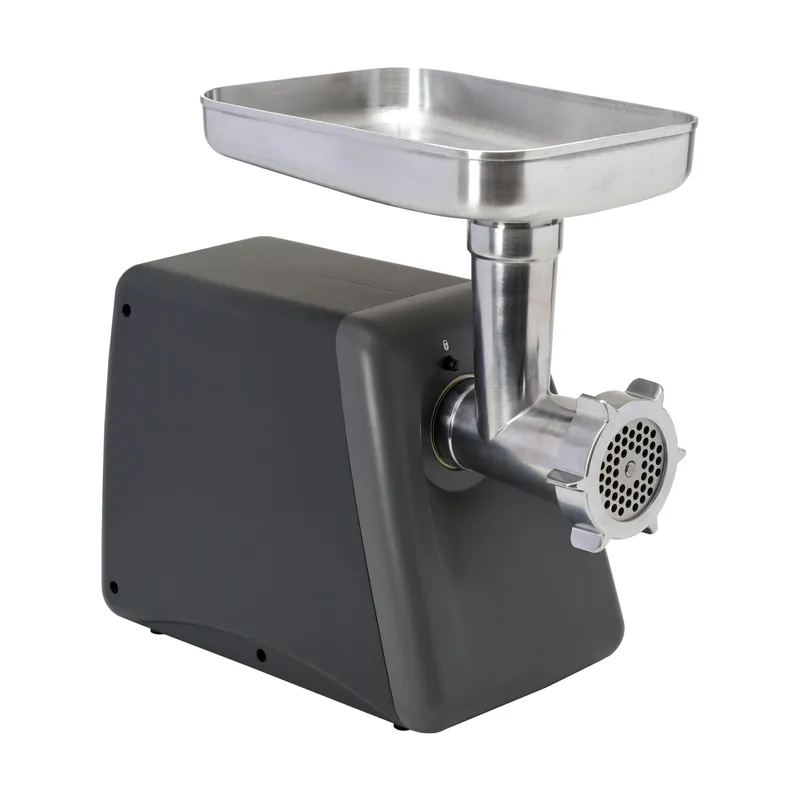 LEM Products 8 Countertop Meat Grinder, 575 Watt Aluminum Electric Meat Grinder for Home Use, Compact Food Processor for Grinding, Sausage Stuffing, Cooking