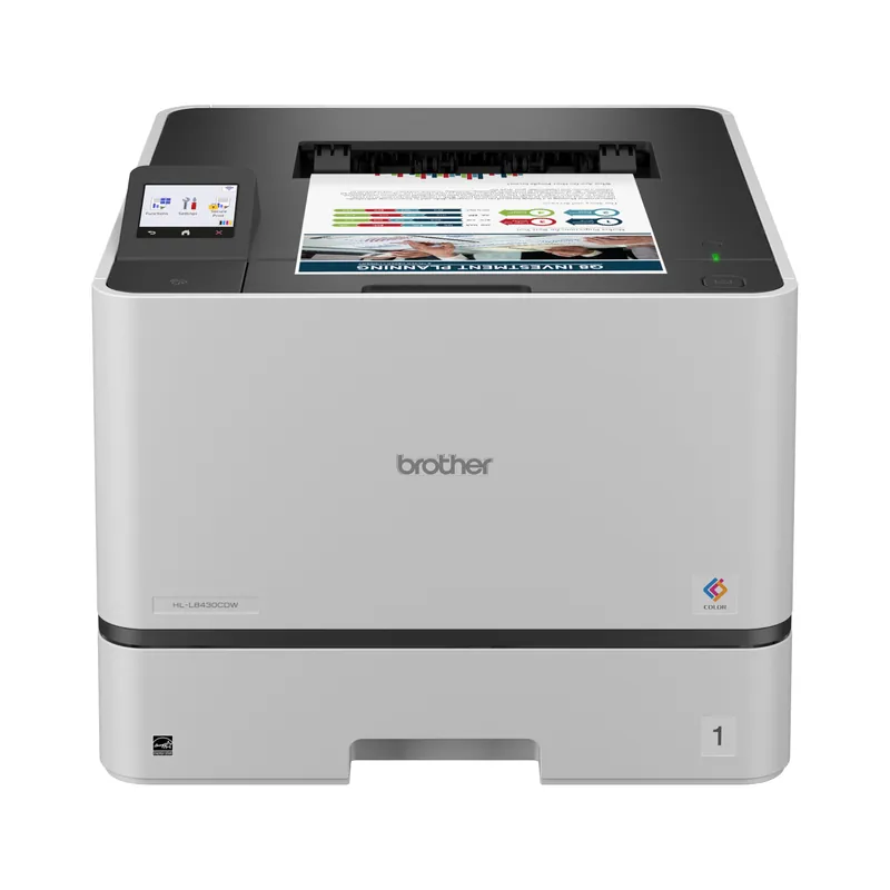 Brother HL-L8430CDW Business Color Laser Printer with Low-Cost Printing and Wireless