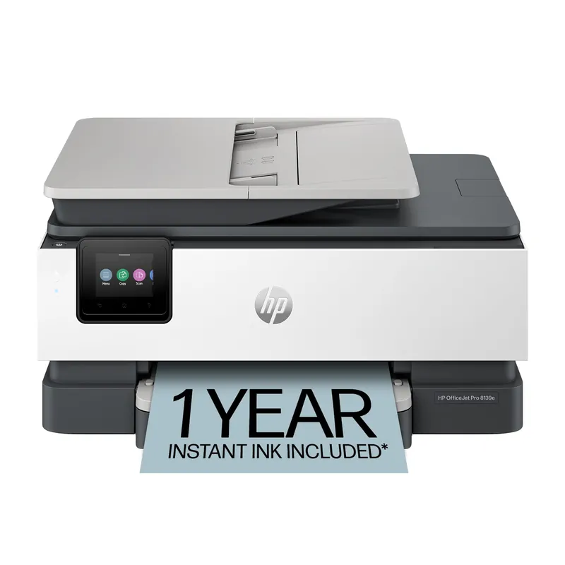 HP OfficeJet Pro 8139e Wireless All-in-One Color Inkjet Printer, Print, scan, copy