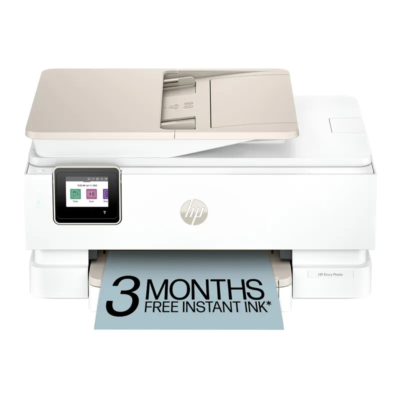 HP Envy Photo 7975 Wireless Color Inkjet Photo Printer, Print, scan, Copy, Easy Setup, Mobile Printing, Best