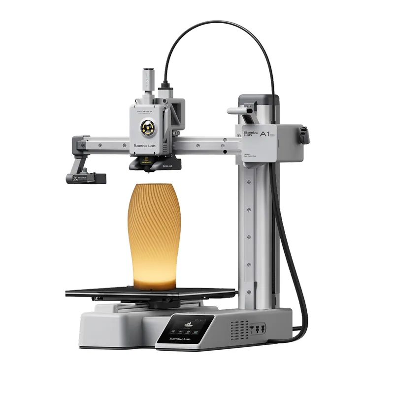 Bambu Lab A1 mini 3D Printer + LED Lamp Kit, Set Up in 20 Mins, High Speed & Precision
