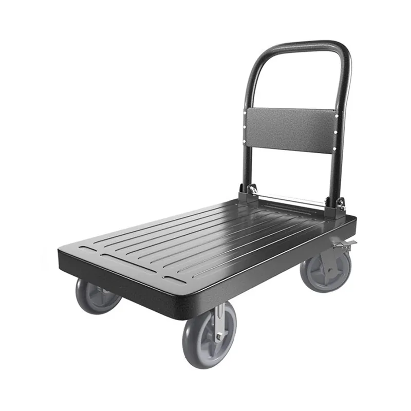 Household Push Cart Dolly Moving Folding Platform Hand Truck for Industrial and Commercial