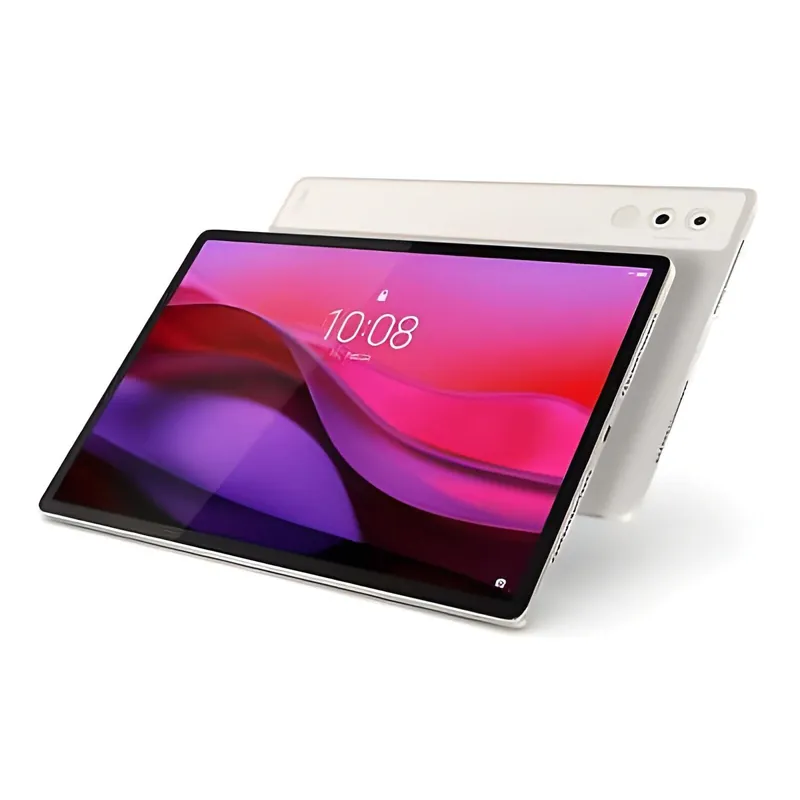 Lenovo - Yoga Tab Plus - 12.7" 3K (2944 x 1840) Tablet - 256GB with Keyboard Stand + Pen - Seashell