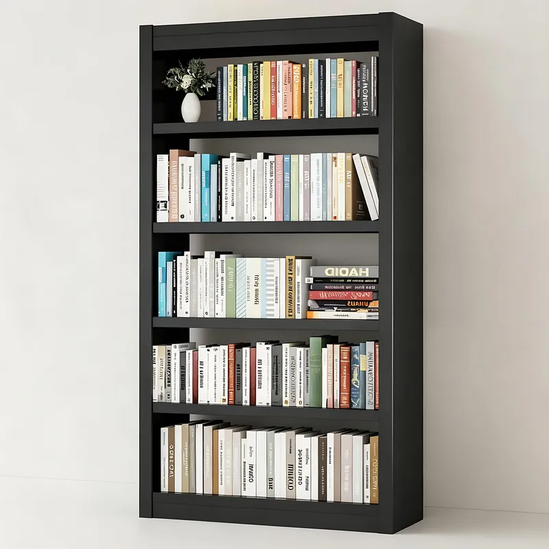 Tooless Assembly Book Case, Modern Bookshelves and Bookcases for Home Office, Living Room, Bedroom, Library