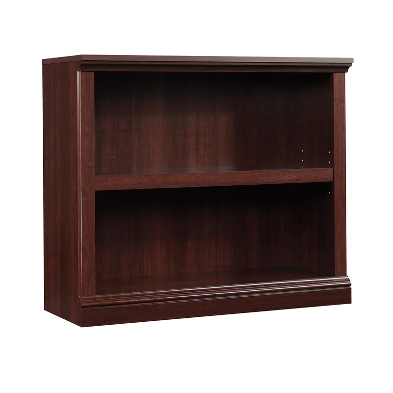 Sauder Miscellaneous Storage 2-Shelf Bookcase/ book shelf, Select Cherry