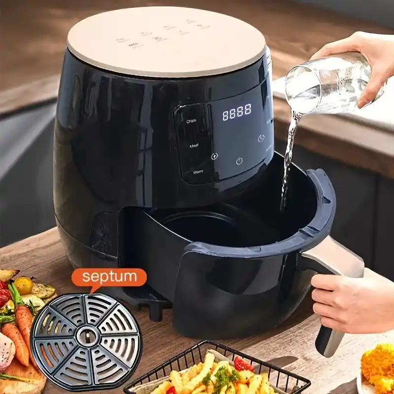 4.5L Large-Capacity Air Fryer — Touch-Control Home Appliance for Fries and Fried Chicken