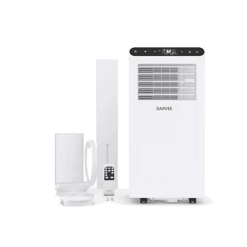 8000 BTU Portable Air Conditioner, Quiet 3-in-1 Indoor AC Combining Cooling, Dehumidification, 24H Timer,Complete Window Kit