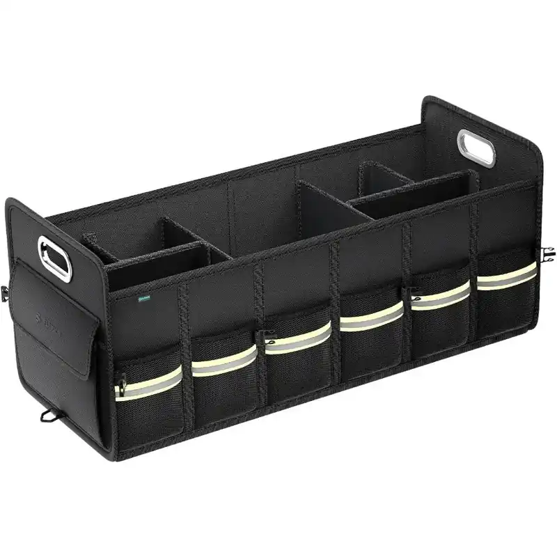 Trunk Organizer for Suv Large Truck Organizer Back Seat Storage Premium Collapsible MultiCompartment Car Organizers and Storage