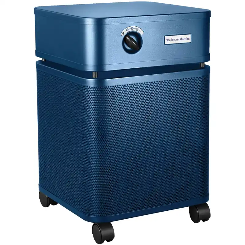 Austin Air Bedroom Machine Midnight Blue - Advanced 5 -Stage Filtration HEPA Air Purifiers For Home with Activated Carbon & Zeolite - Ideal as Air Purifiers for Bedroom