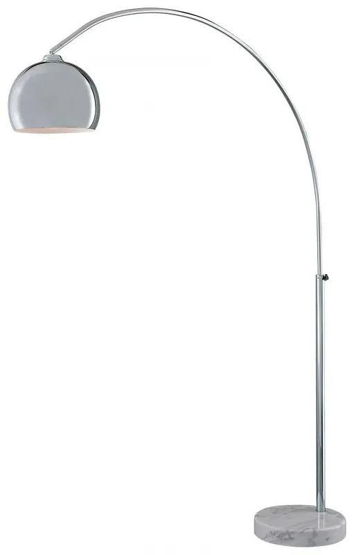 George Kovacs P053-077 George‘s Reading Room LED Floor Lamp, Chrome