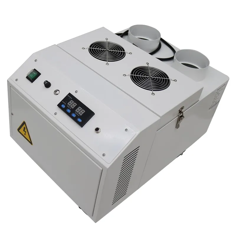 HayWHNKN Ultrasonic Humidifier Cooler Sprayer 15kg/h Commercial Humidifier Commercial Industrial Humidifier with Humidistat and Remote Sensor Stainless Steel for Grow Room 110V
