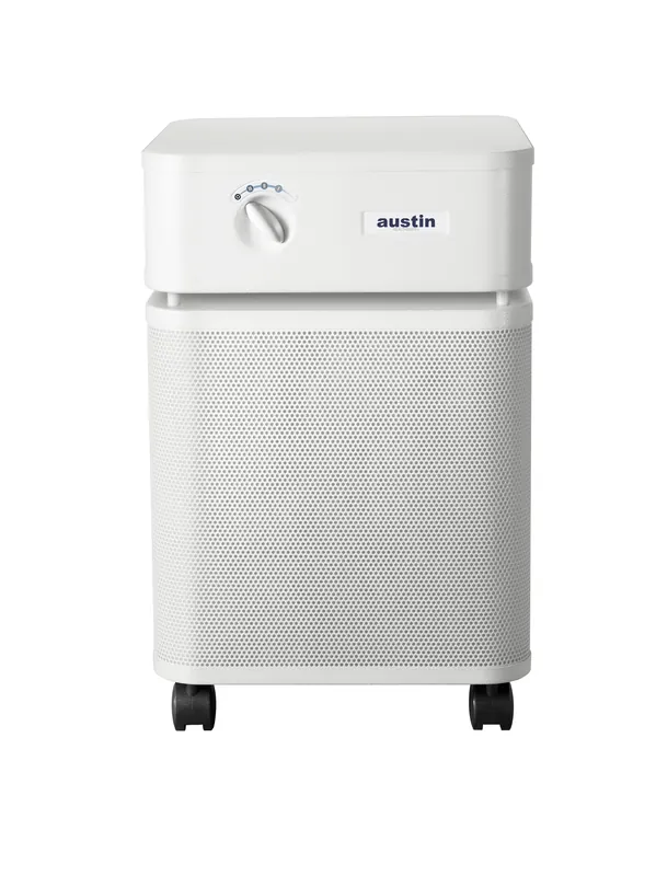 Austin Air HealthMate Plus Air Purifier White - Advanced 4- Stage Filtration Air Purifiers For Home with Activated Carbon & Zeolite - Ideal as Air Purifiers for Bedroom or any Large room, Model B450