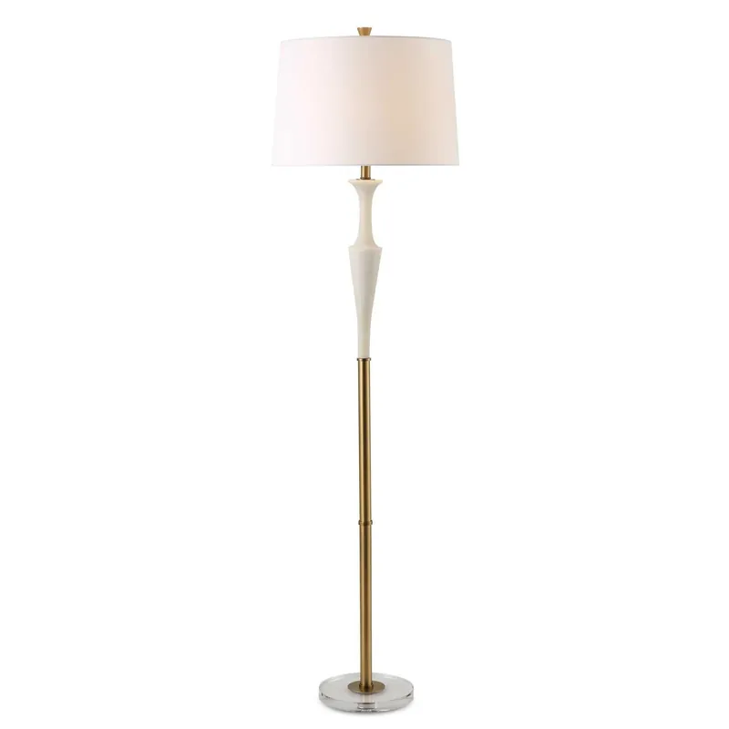 Uttermost 30344-1 Colette - 1 Light Floor Lamp-69 Inches Tall and 19 Inches Wide