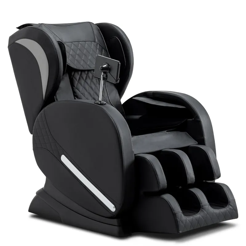 DOVRYTHEN Full Body Zero Gravity Massage Recliner, 8 Fixed Massage Rollers with Foot and Calf Massage, Built-in Heating Function for Home Use