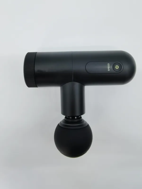 LUMSUME Massage Gun Deep Tissue,Percussion Back Vibromassage Devices for Athletes Muscle Massage Gun for Pain Relief with Massage Heads & 20 Speeds (Black)