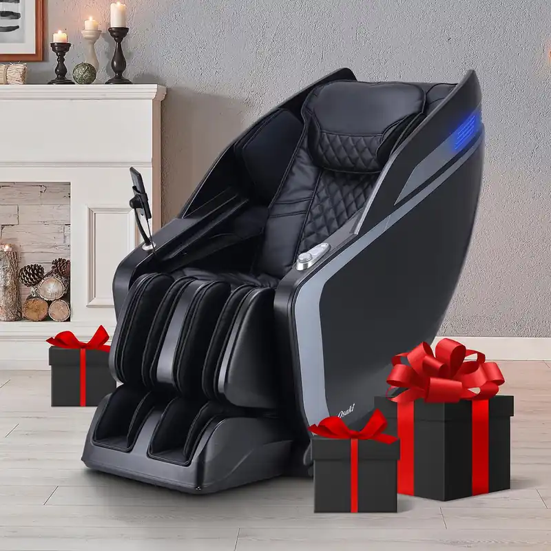 Osaki Ai Monarch LE Full Body Sonic Massage 3D + Massage Mechanism Body Scan Hand Reflexology (Black)