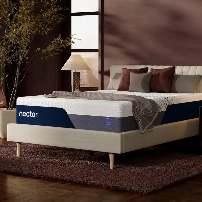 Nectar Luxe 14” Twin XL Mattress - Medium Firm - Contouring Memory Foam - Cooling Upgrade - Back Pain Relief - Responsive Support - Mattress in a Box - 365-Night Trial & Forever Warranty
