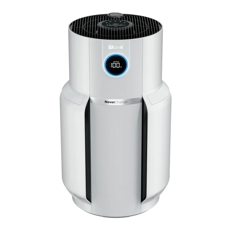 Shark Air Purifier for Home with NeverChange(5-Year) HEPA Air Filter, 1400 sq. ft. for Powerful Multi-Room Purification, Filters Smoke, Captures 99.98% of Particles & Dust, HP302, White