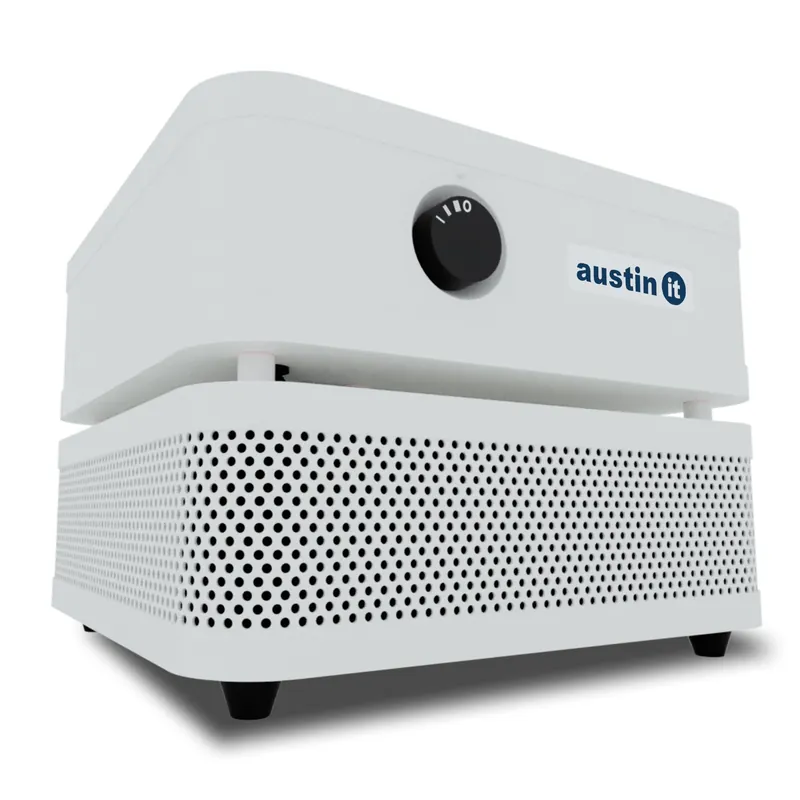 Austin Air it Personal Air Purifier - Sleek Allergy Air Purifier for Office & Room - Capturesf Particles Bedroom Purifier Air Filter - Stylish Tabletop Purifier for Dust, Model C100C1