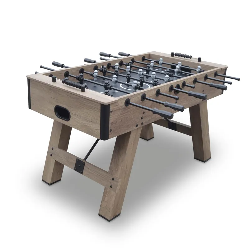 Hathaway Braxton 55-in Competition Foosball Table, Arcade Table Soccer, Perfect for Family Game or Recreation Rooms, Includes (2) 36-mm ABS Foosballs and Built in Ball Returns