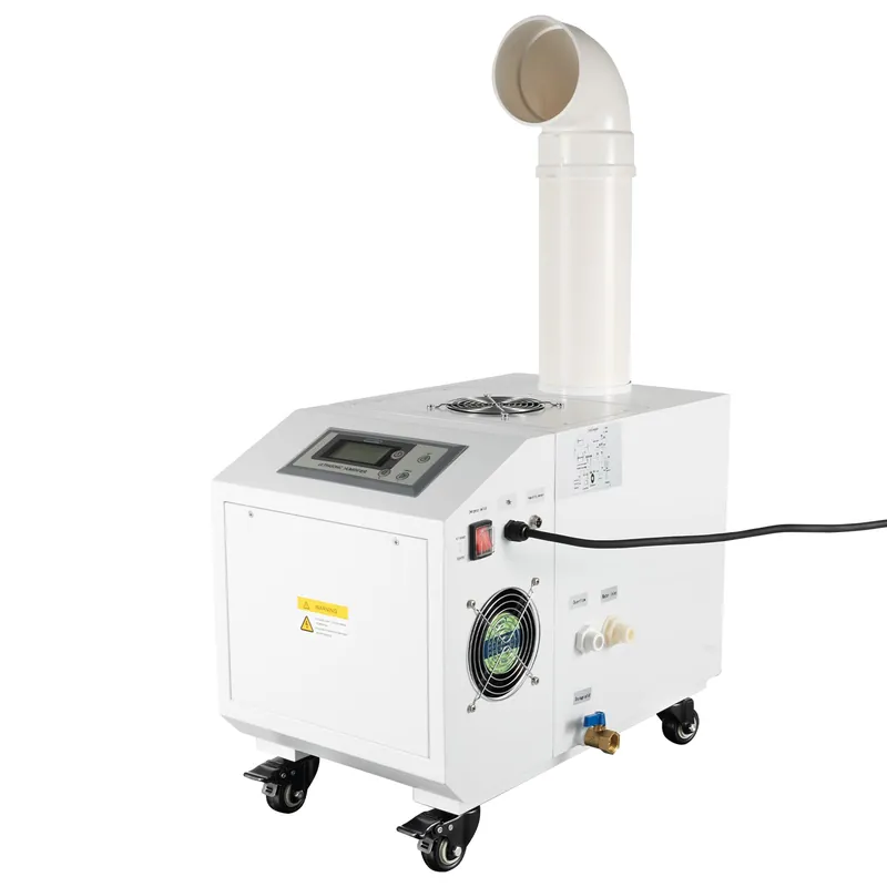 Agricultural Ultrasonic Humidifier,300W 110V Commercial Humidifier with Intelligent Controls Panel,323-646ft² Industrial Air Humidifiers for Warehouse Greenhouse Garden