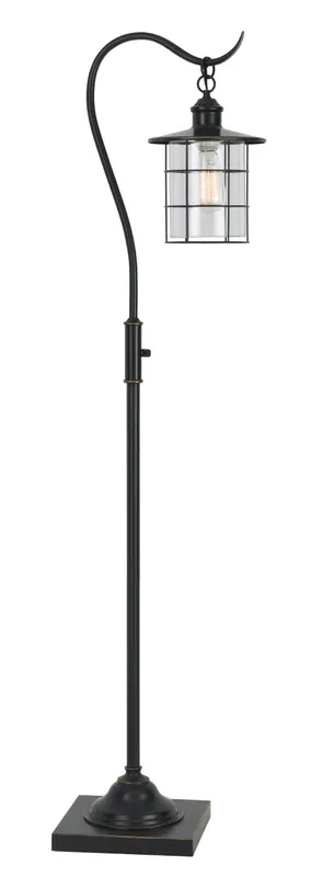 Cal 60W Silverton Floor Lamp (Edison Bulb Included), Dark Bronze (BO-2668FL-DB)