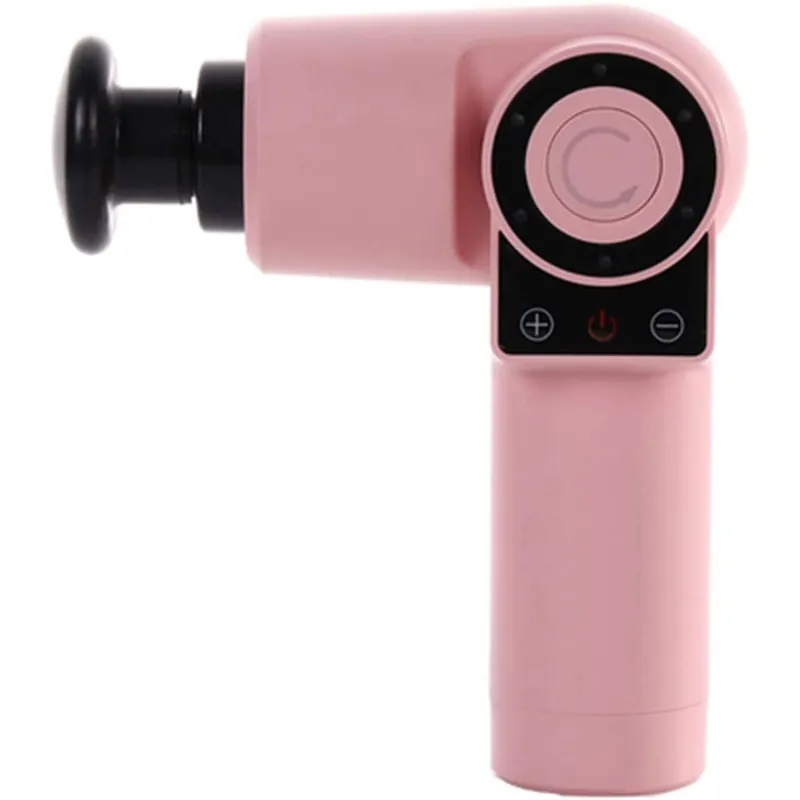Feiyx Massage Gun,Muscle Relaxation Quiet Brushless Motor Cordless Portable Muscle Massage Gun,Percussion Massage Gun Deep Tissue (Color Pink)