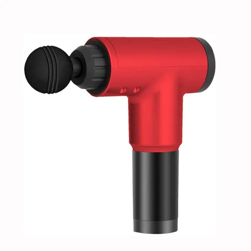 HAYNAH Marycan Massage Gun, Hand Held Body Deep Muscle Massager with 4 Adjustable Speed, 4 Types of Massage Heads, Quiet & Comfortable (Color Red)