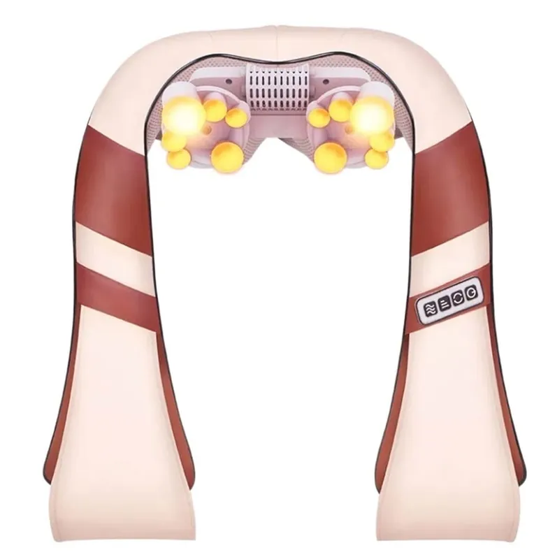 TOEWOE Neck and Back Massager for Pain Relief Deep Tissue, Shiatsu Shoulder Massager with Heat, Electric Neck Shoulder Back Massager, Gift for Women Men