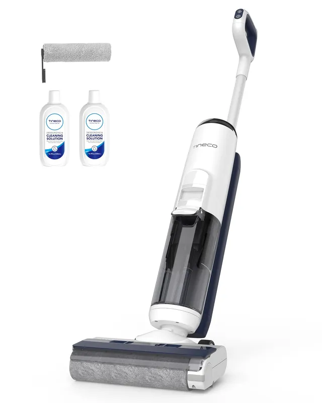 Tineco iFLOOR 5 Breeze Complete Wet Dry Vacuum Cordless Floor Washer, One-Step Cleaning for Hard Floors, Edge Clean, Auto Self-Cleaning, Lightweight & Cordless Design