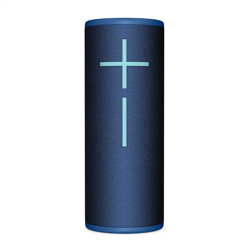 Ultimate Ears MEGABOOM 4 Portable Waterproof Bluetooth Speaker with Immersive 360-Degree Sound and Balanced Bass, Floating Speaker with 20-Hour Battery and 147ft (45m) Range - Blue