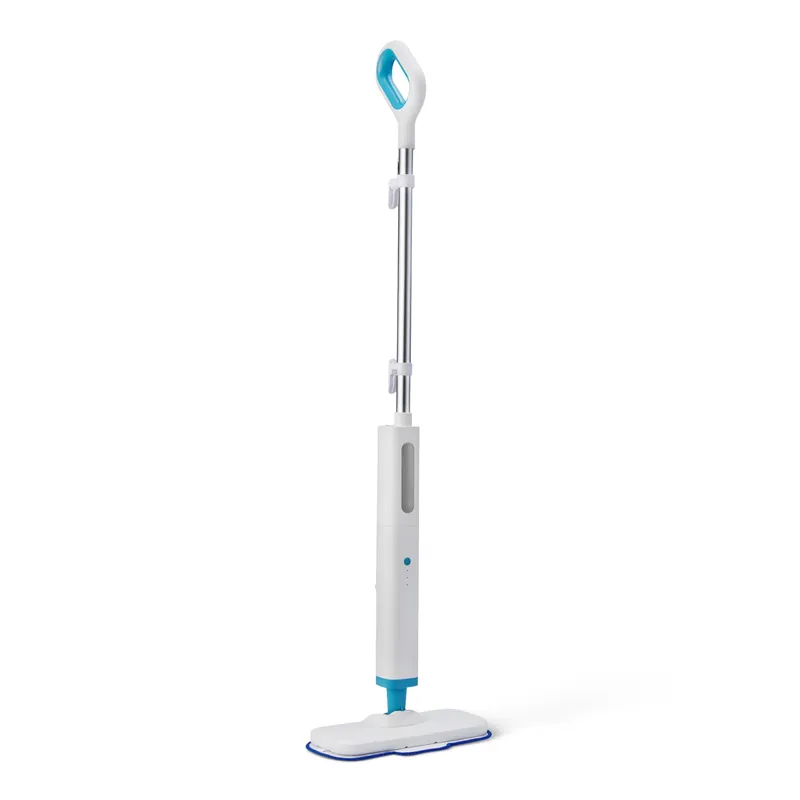 Amazon Basics Steam Mop for All Sealed Hard Floors, Heats Up in 30 Seconds, Chemical-Free Cleaning, 3 Washable Pads, 20-Foot Cord, White
