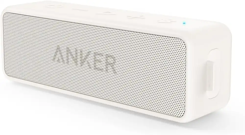 Soundcore Anker 2 Portable Bluetooth Speaker with Stereo Sound, Bluetooth 5, Bassup, IPX7 Waterproof, 24-Hour Playtime, Wireless, Speaker for Home, Outdoors, Travel