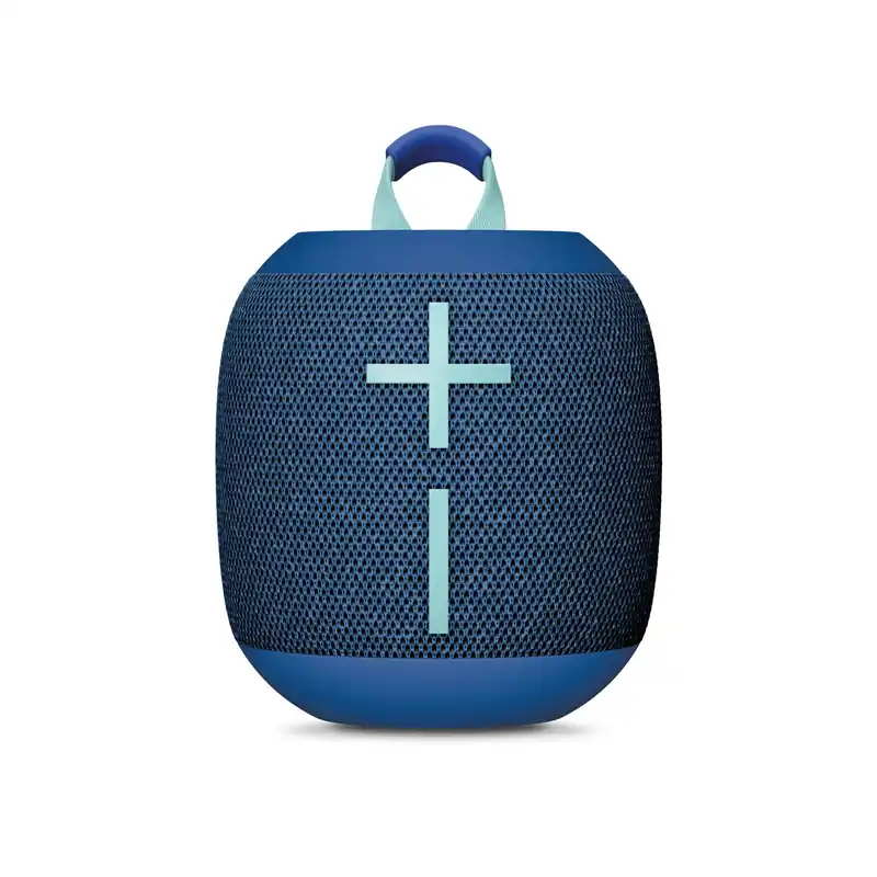 Ultimate Ears WONDERBOOM 4 Portable Waterproof Bluetooth Speaker with Balanced 360-Degree Sound and Bass, Dustproof Floating Speaker with 131ft (40m) Range - Blue