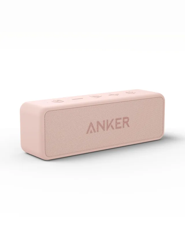 Anker Soundcore 2 Portable Bluetooth Speaker with Stereo Sound, Bluetooth 5, Bassup, IPX7 Waterproof, 24-Hour Playtime, Wireless, Speaker for Home, Outdoors, Travel