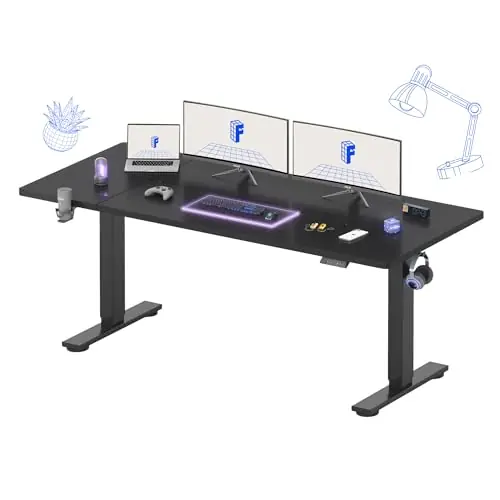 1x32 Inch Electric Large Standing Desk for Home & Office