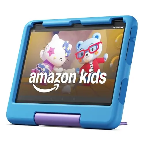 Fire HD 10 Kids tablet (newest model) ages 3-7 Bright 10.1" HD screen with included ad-free and exclusive content
