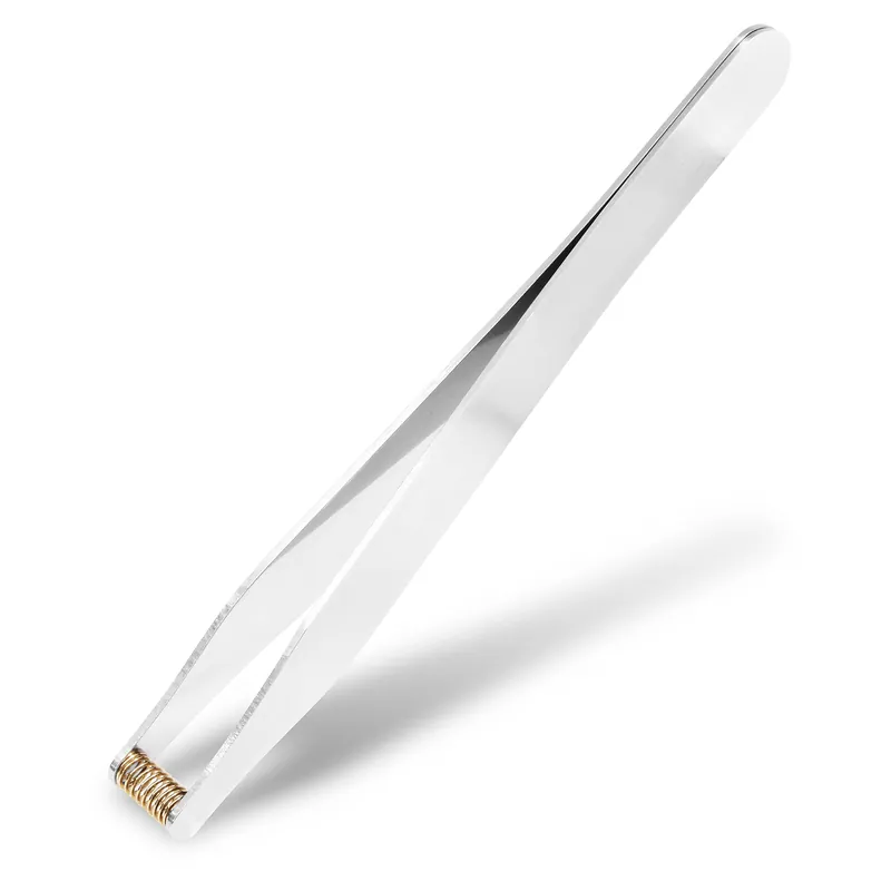 Seki Japan Ear Hair Trimmer Clipper Cutter Tweezers Shape with Spring Safe Design for Hair Removal, Japanese Stainless Steel